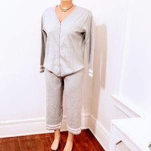 Joan Vass Sweatpants and matching top